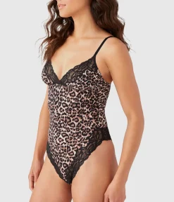 Wacoal Chemises & Bodysuits * Away Copoed Bodyuit Wild Thing