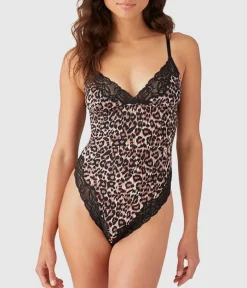 Wacoal Chemises & Bodysuits * Away Copoed Bodyuit Wild Thing