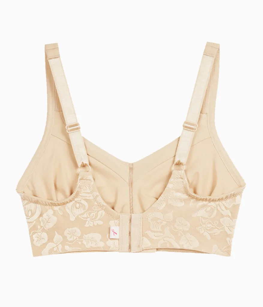 Wacoal Full Figure|Unlined * Awareness Full Figure Seamless Wire Free Bra Sand