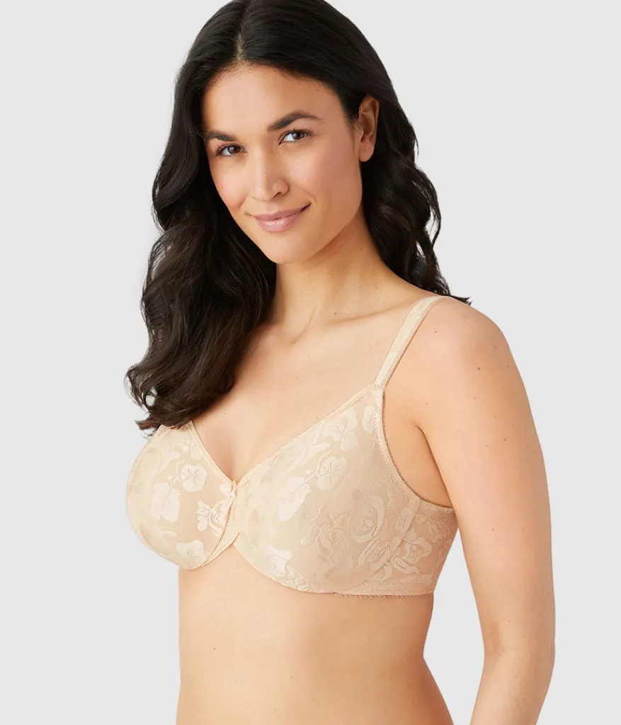 Wacoal Full Figure|Unlined * Awareness Underwire Bra Sand