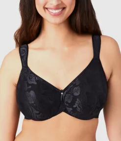 Wacoal Full Figure|Unlined * Awareness Underwire Bra Black