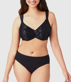 Wacoal Full Figure|Unlined * Awareness Underwire Bra Black