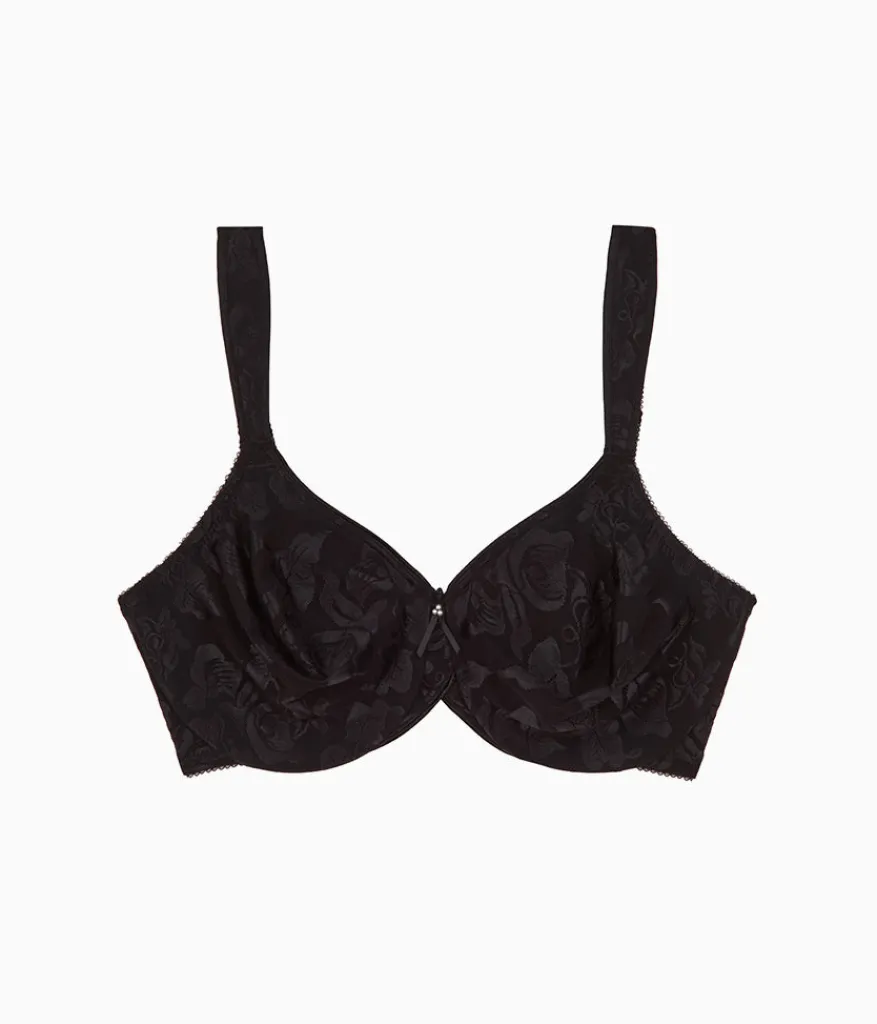 Wacoal Full Figure|Unlined * Awareness Underwire Bra Black