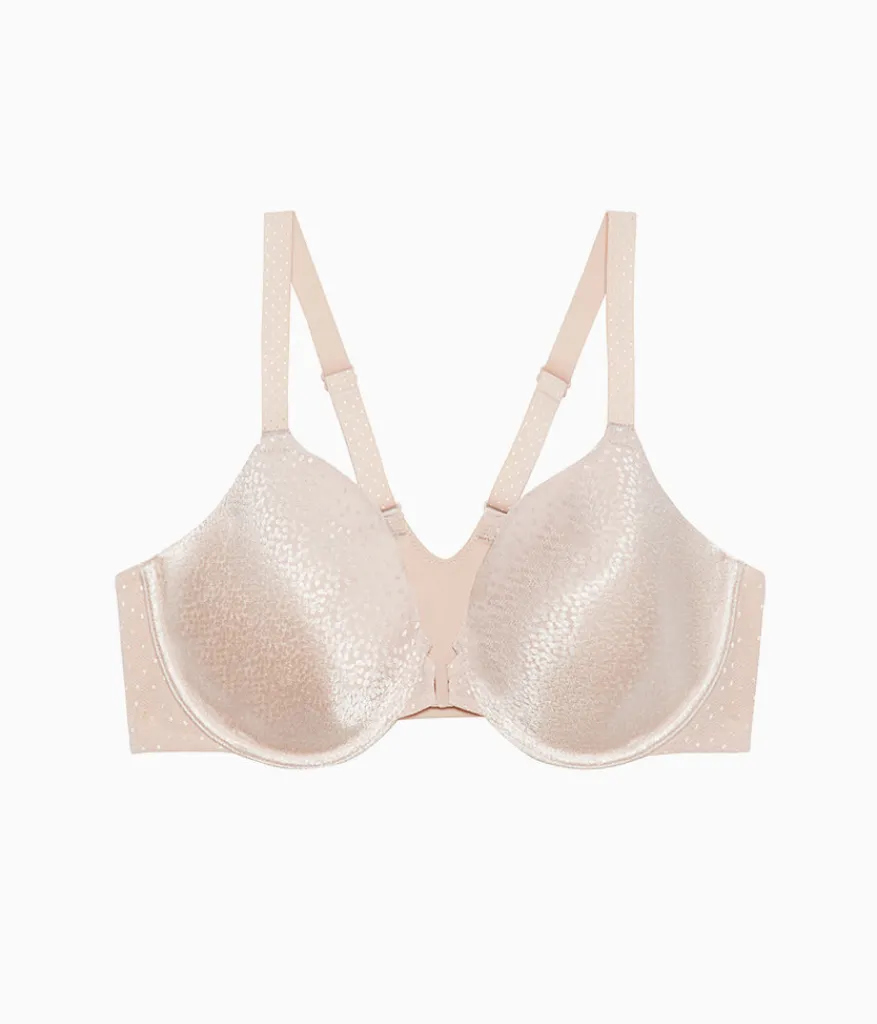 Wacoal Full Figure|T-Shirt * Back Appeal® Front Close T-Shirt Bra Rose Dust