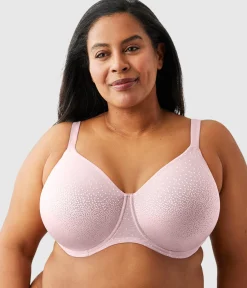 Wacoal Full Figure|Unlined * Back Appeal® H-K Cup Underwire Bra Cradle Pink