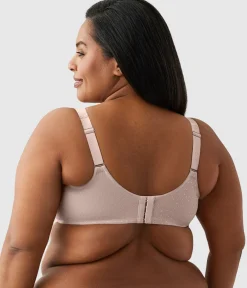 Wacoal Full Figure|Unlined * Back Appeal® H-K Cup Underwire Bra Rose Dust