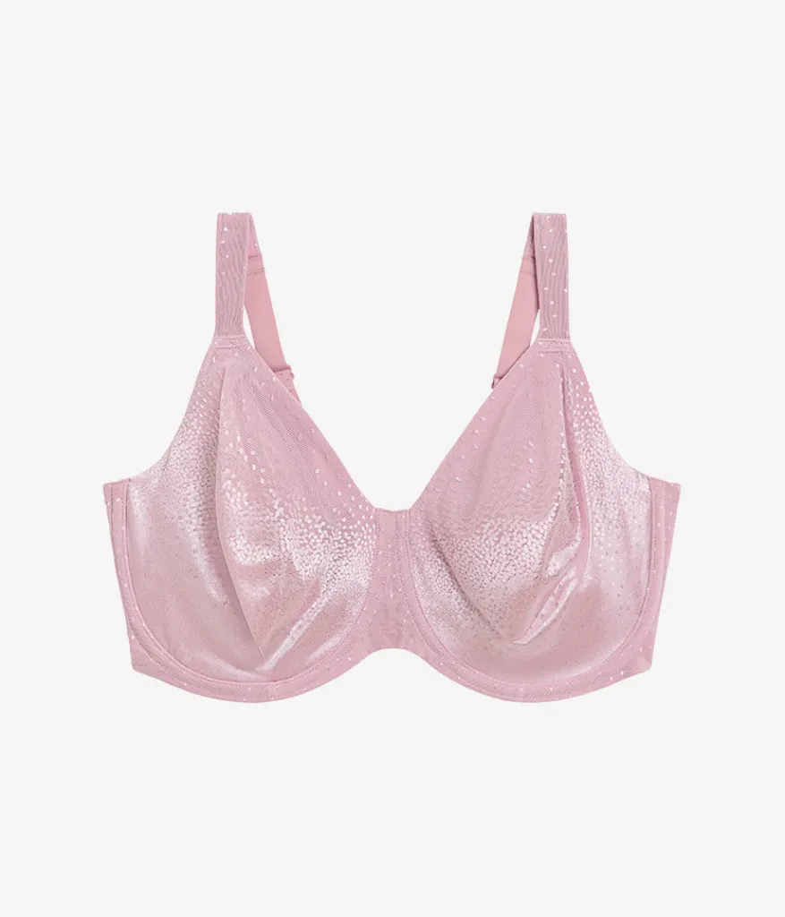 Wacoal Full Figure|Unlined * Back Appeal® H-K Cup Underwire Bra Lilas