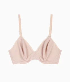 Wacoal Full Figure|Unlined * Back Appeal® Minimizer Bra Rose Dust