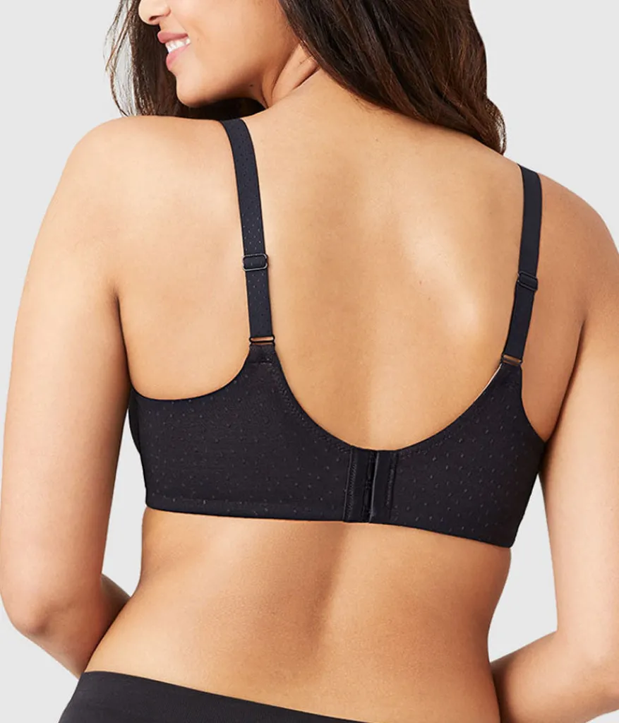 Wacoal Full Figure|Unlined * Back Appeal® Underwire Bra Black