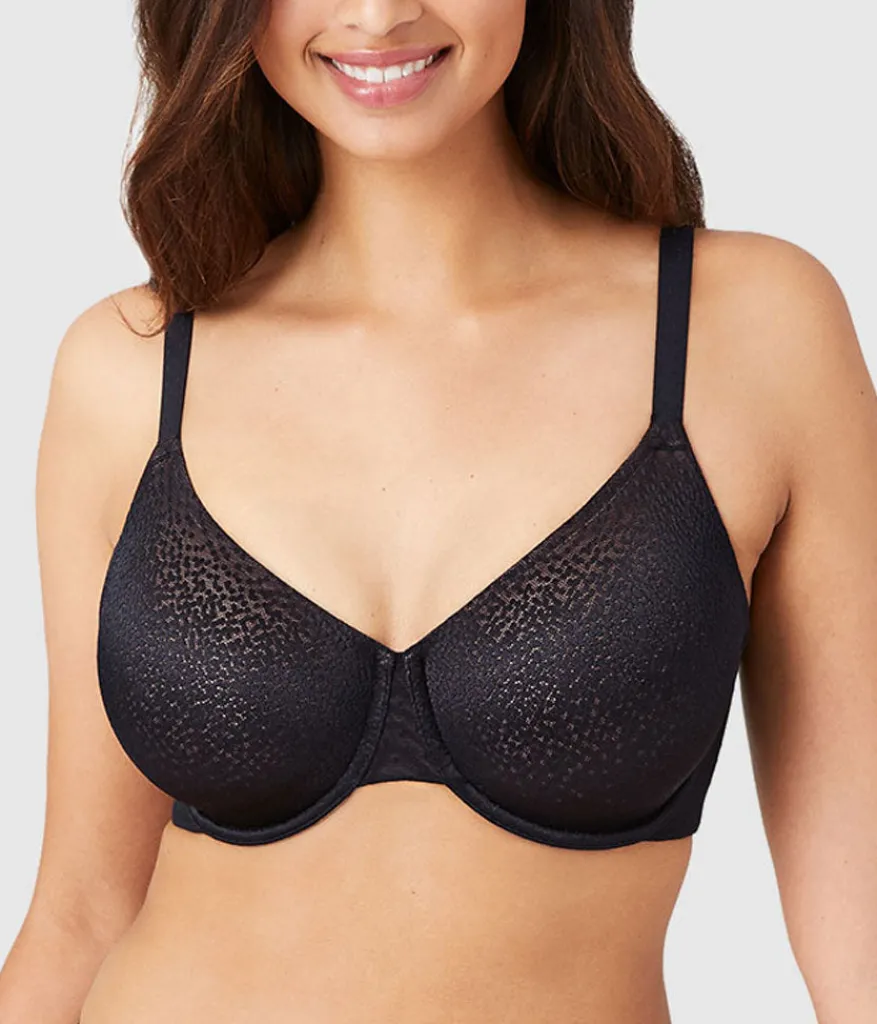 Wacoal Full Figure|Unlined * Back Appeal® Underwire Bra Black