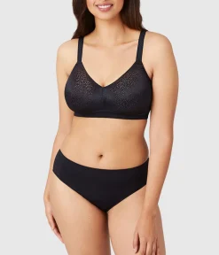 Wacoal Full Figure|Seamless * Back Appeal® Wire Free Bra Black