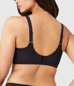 Wacoal Full Figure|Seamless * Back Appeal® Wire Free Bra Black