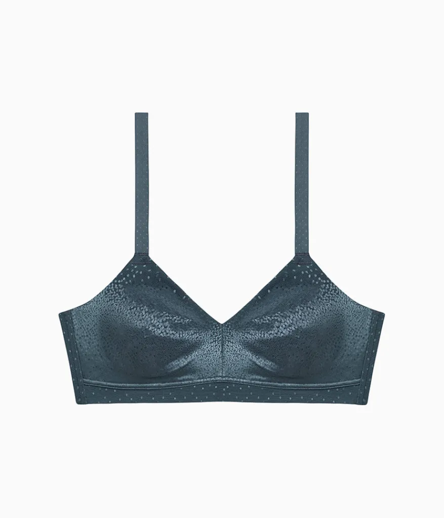 Wacoal Full Figure|Seamless * Back Appeal® Wire Free Bra Dark Slate