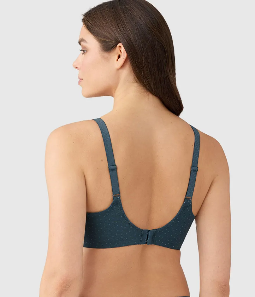 Wacoal Full Figure|Seamless * Back Appeal® Wire Free Bra Dark Slate