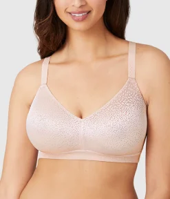 Wacoal Full Figure|Unlined * Back Appeal® Wire Free Bra Rose Dust