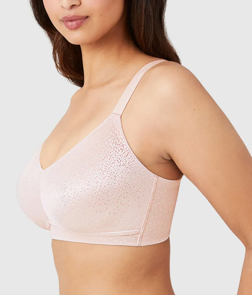 Wacoal Full Figure|Unlined * Back Appeal® Wire Free Bra Rose Dust