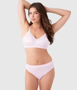 Wacoal Full Figure|Unlined * Back Appeal® Wire Free Bra Cradle Pink