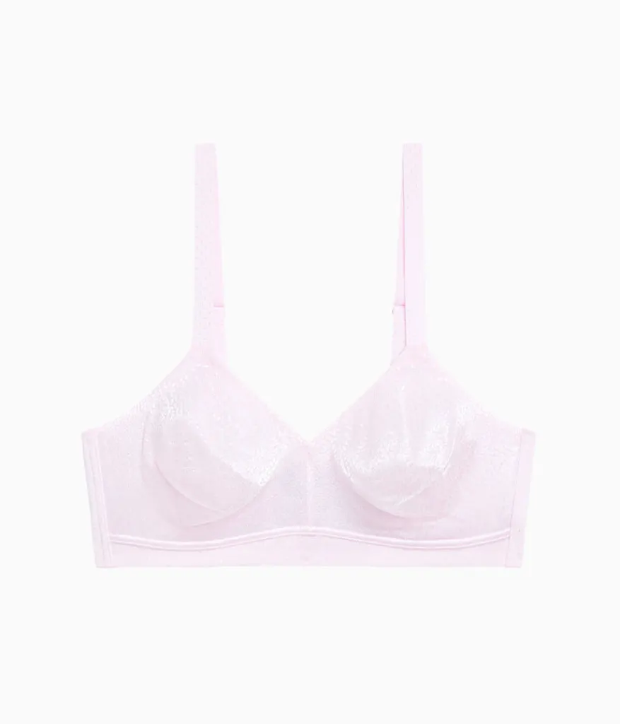 Wacoal Full Figure|Unlined * Back Appeal® Wire Free Bra Cradle Pink