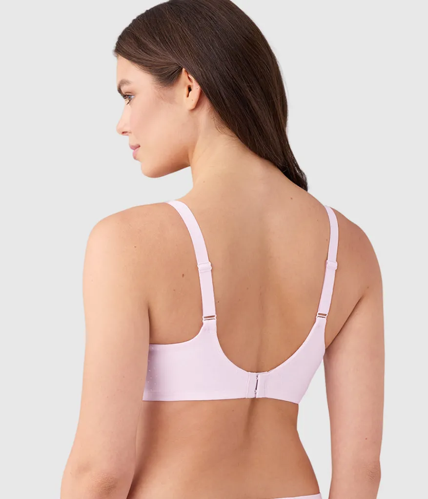 Wacoal Full Figure|Unlined * Back Appeal® Wire Free Bra Cradle Pink