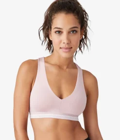 Wacoal Bralettes|Unlined * b.active Racerback port Braette Blush Pink