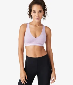 Wacoal Bralettes|Unlined * b.active Racerback port Braette Lavender Herb Heather