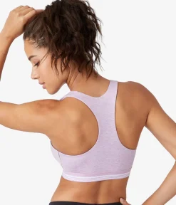 Wacoal Bralettes|Unlined * b.active Racerback port Braette Lavender Herb Heather