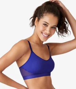 Wacoal Bralettes|Unlined * b.active port Braette Spectrum Blue