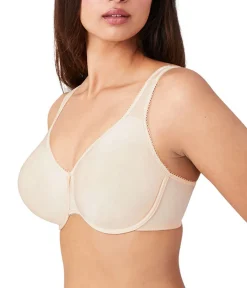 Wacoal Full Figure|Unlined * Basic Beauty Full Figure Seamless Underwire Bra Sand