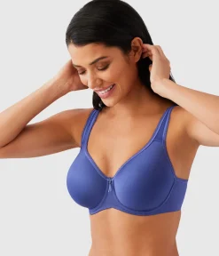 Wacoal Full Figure|T-Shirt * Basic Beauty Spacer Underwire T-Shirt Bra Skipper Blue