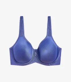 Wacoal Full Figure|T-Shirt * Basic Beauty Spacer Underwire T-Shirt Bra Skipper Blue