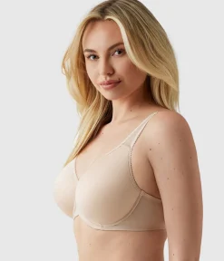 Wacoal Full Figure|T-Shirt * Basic Beauty Spacer Underwire T-Shirt Bra Sand