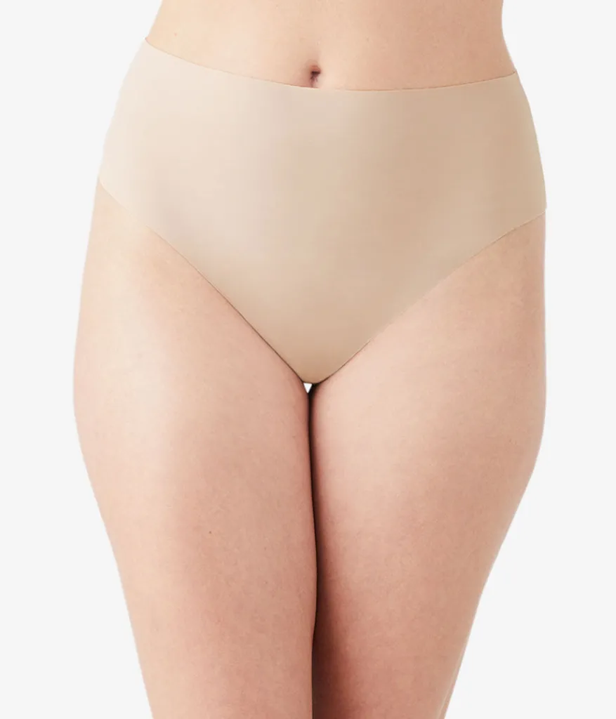 Wacoal Thong * b.bare Hi-Wait Thong Au Natural