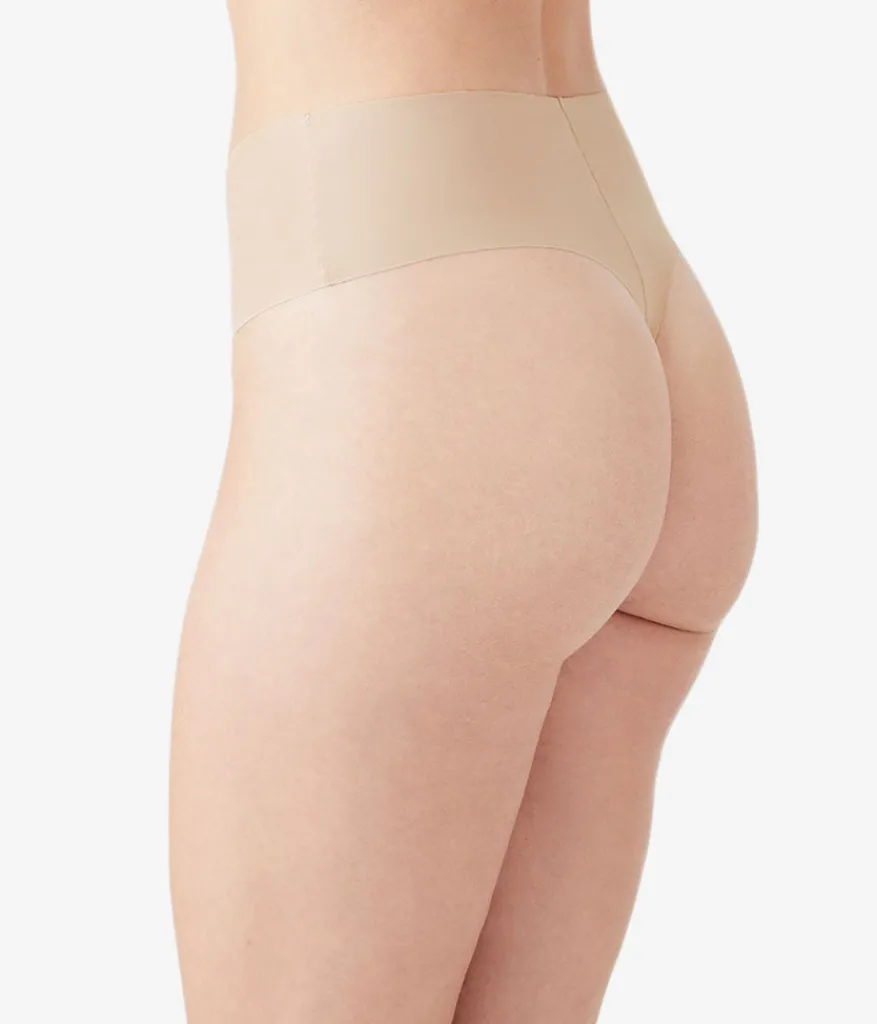 Wacoal Thong * b.bare Hi-Wait Thong Au Natural