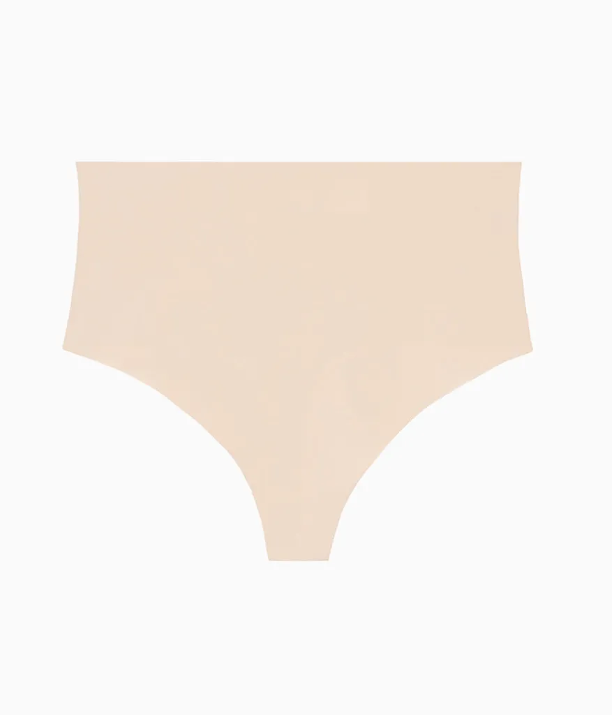 Wacoal Thong * b.bare Hi-Wait Thong Au Natural