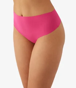 Wacoal Thong * b.bare Hi-Wait Thong Raspberry Sorbet