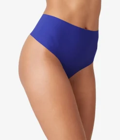 Wacoal Thong * b.bare Hi-Wait Thong Spectrum Blue