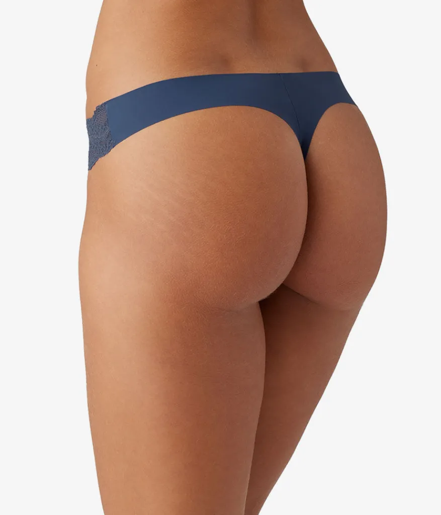 Wacoal Thong * b.bare Thong Crown Blue