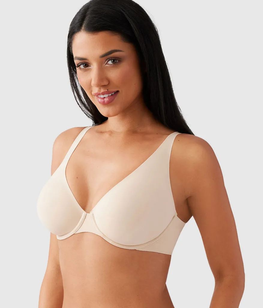 Wacoal Unlined|Seamless * Better Than Braless™ Underwire Bra Sand
