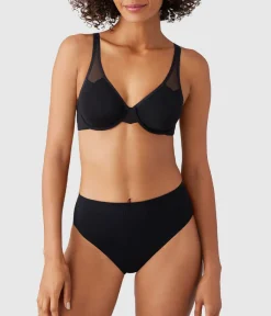 Wacoal Underwire|Racerback/Convertible * Body by 2.0 Underwire Bra Black