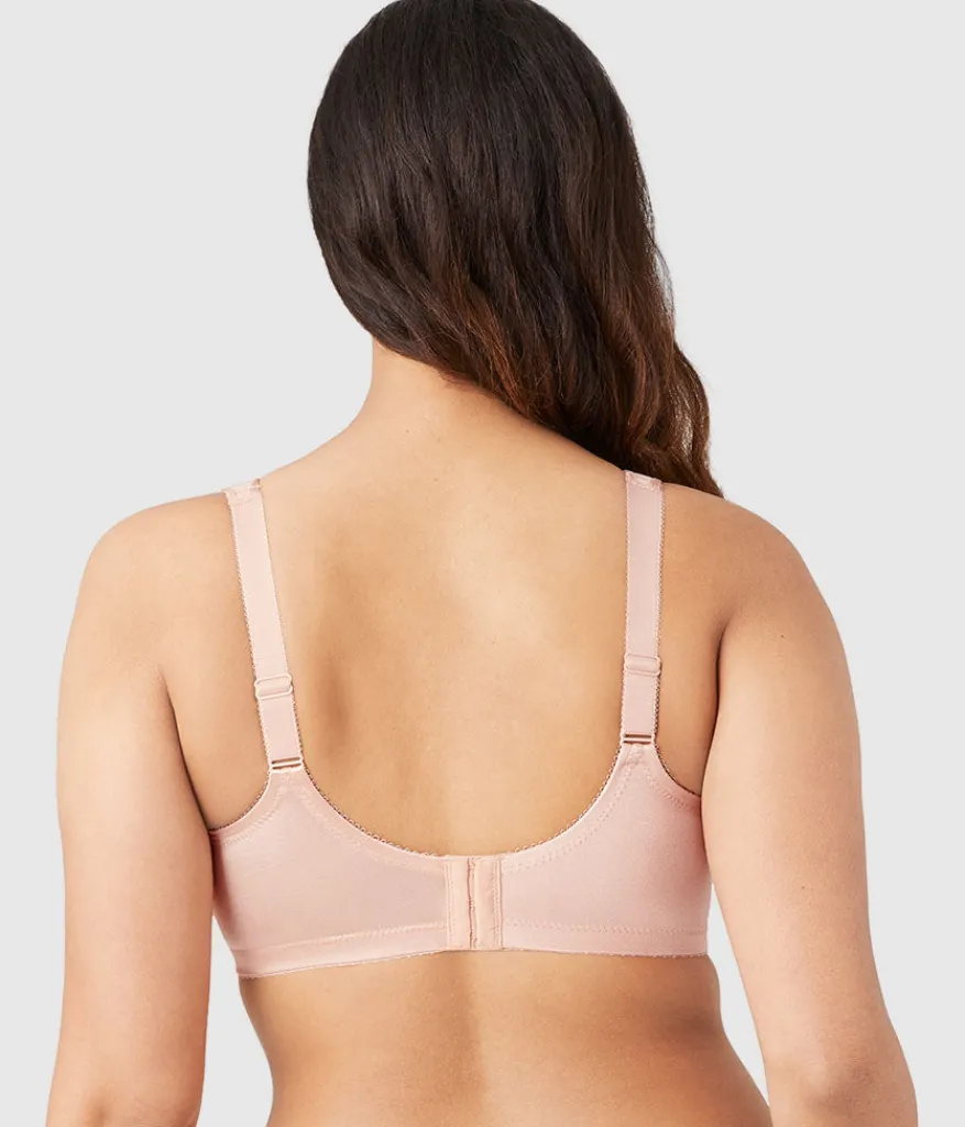 Wacoal Underwire|Full Coverage * Bodysuede Underwire Bra French Nude