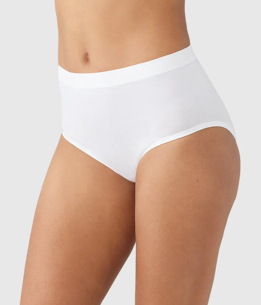 Wacoal Brief|Seamless * B-ooth® Natura Brief White