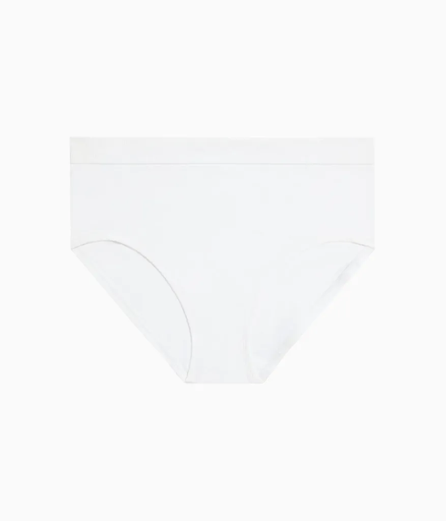 Wacoal Hi-Cut|Seamless * B-ooth® Natura Hi-Cut White