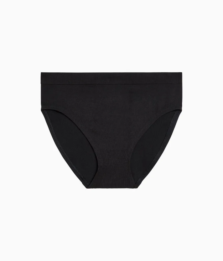 Wacoal Hi-Cut|Seamless * B-ooth® Natura Hi-Cut Black