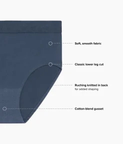 Wacoal Brief|Seamless * B-ooth® eae Brief Dark Slate