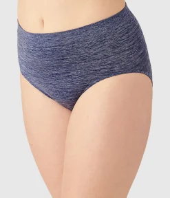 Wacoal Brief|Seamless * B-ooth® eae Brief Patriot Blue Heather