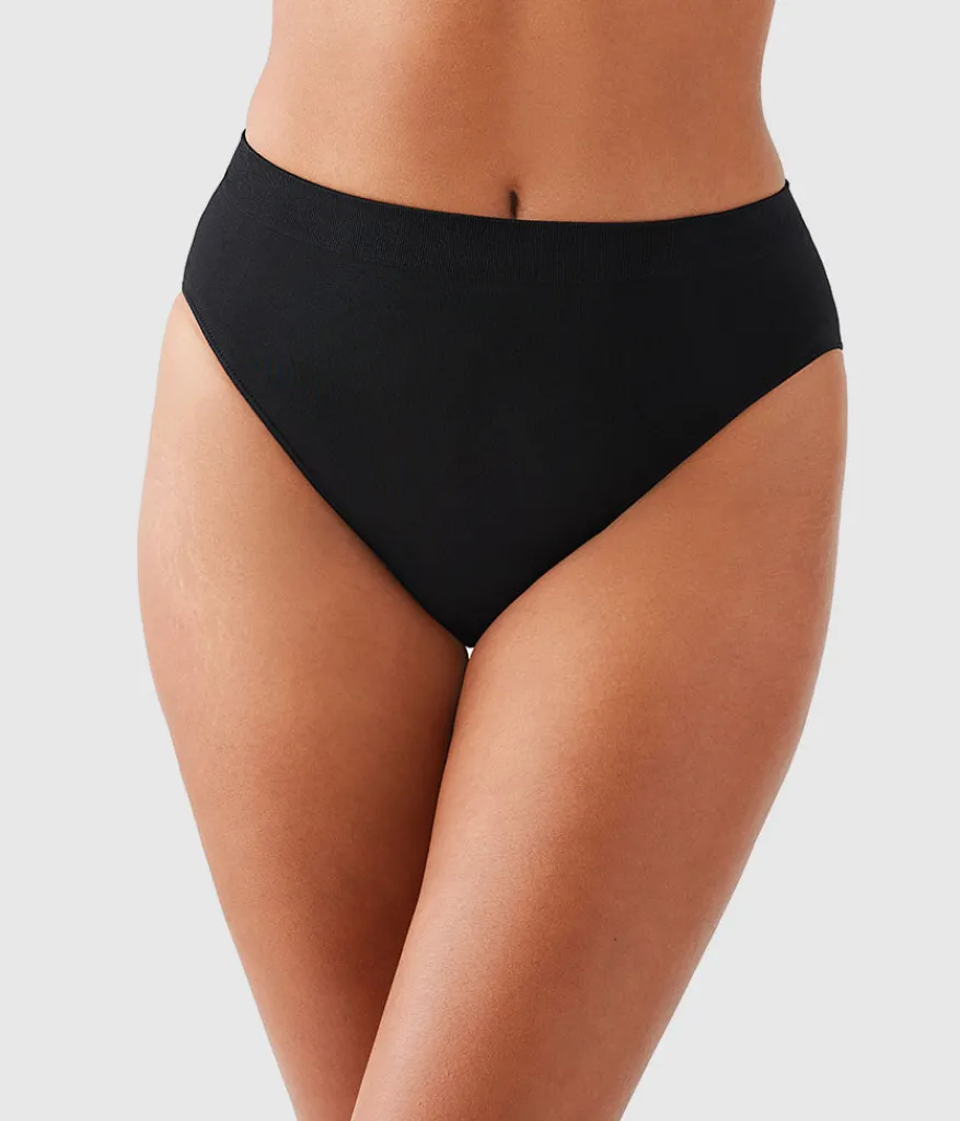 Wacoal Hi-Cut|Seamless * B-ooth® eae Hi-Cut Black