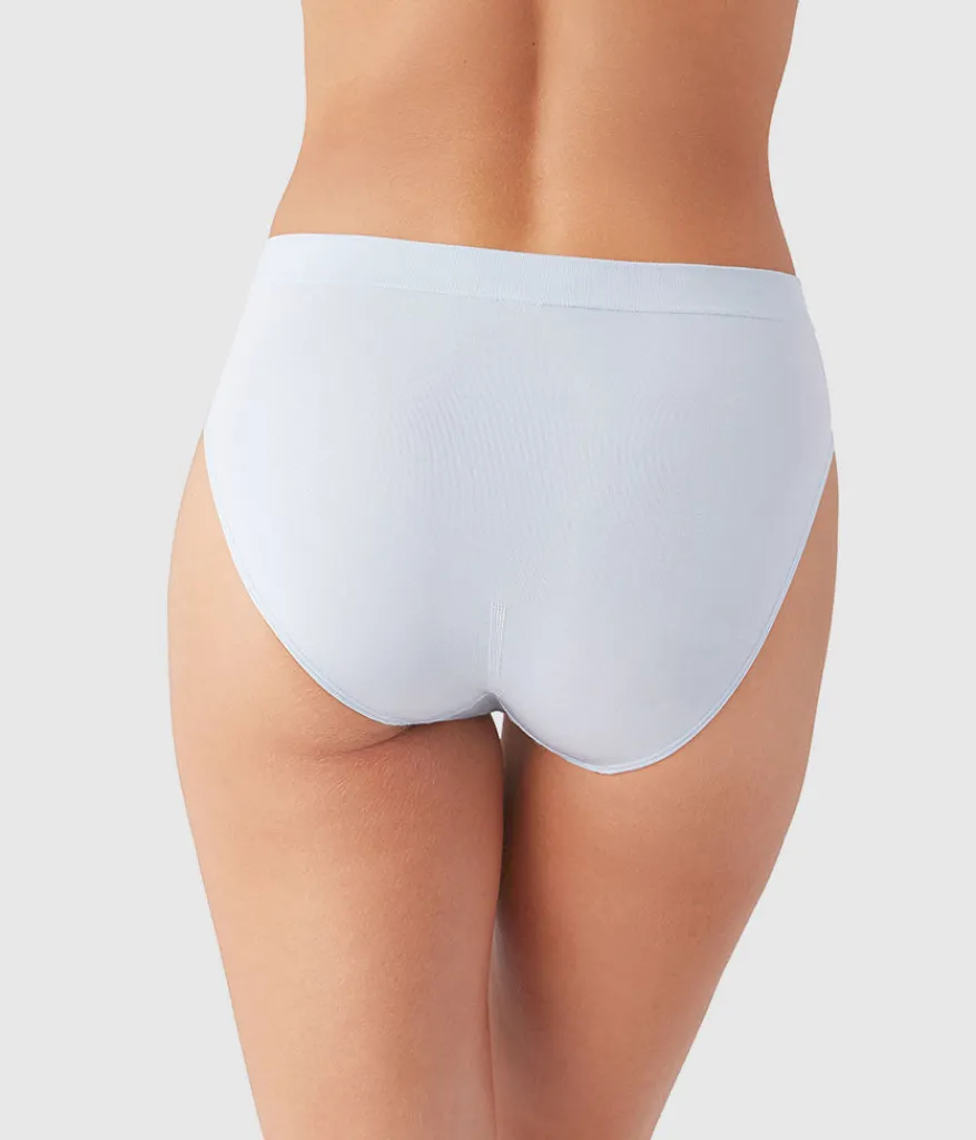 Wacoal Hi-Cut|Seamless * B-ooth® eae Hi-Cut Soft Sky