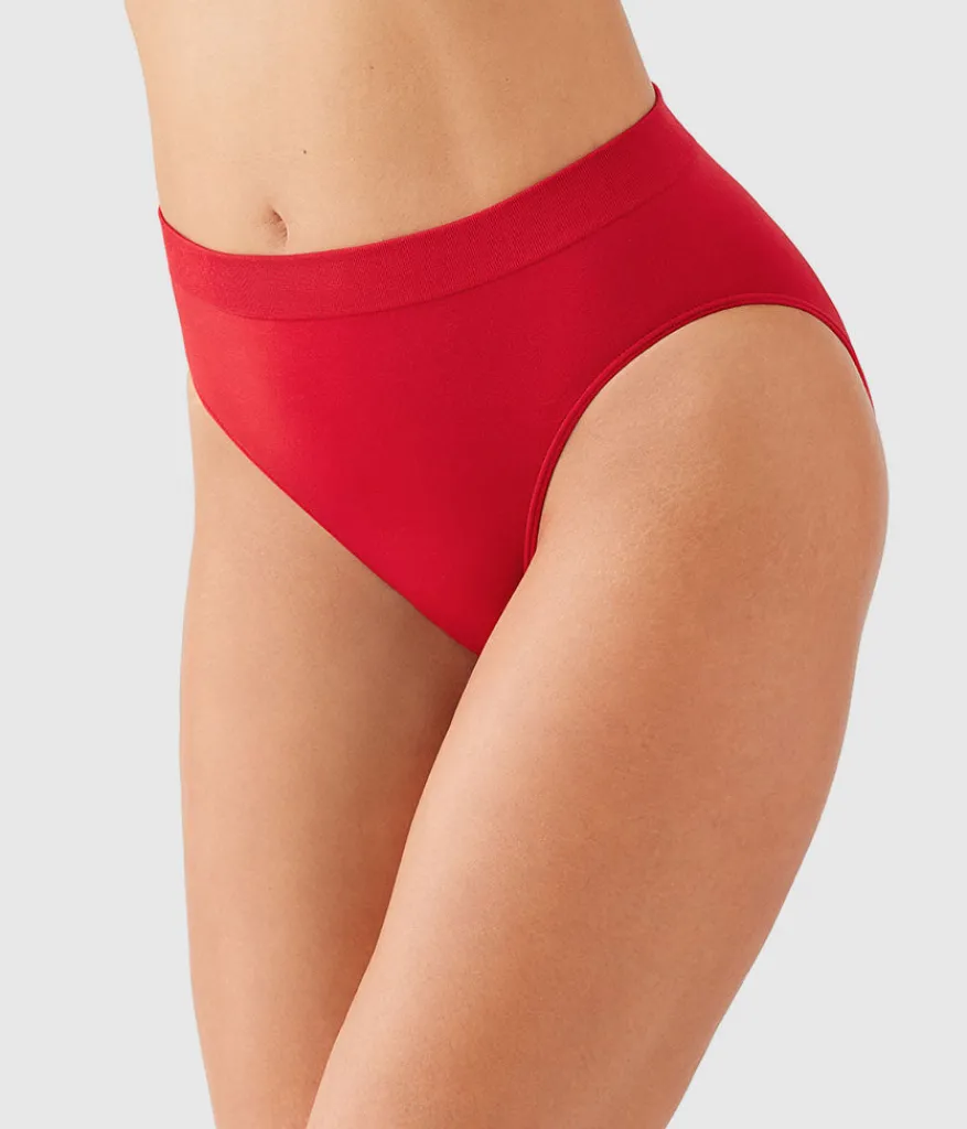 Wacoal Hi-Cut|Seamless * B-ooth® eae Hi-Cut Equestrian Red