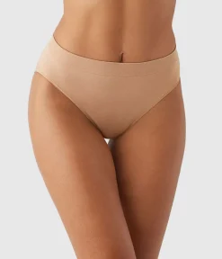 Wacoal Hi-Cut|Seamless * B-ooth® eae Hi-Cut Praline