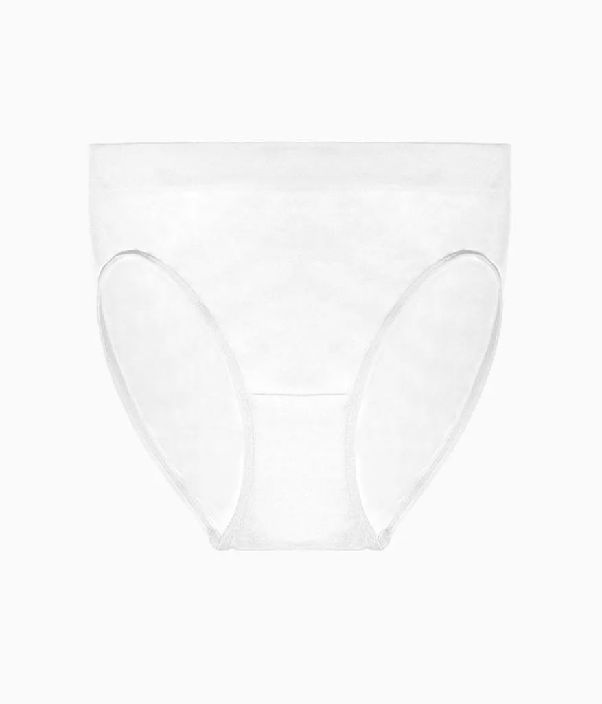 Wacoal Hi-Cut|Seamless * B-ooth® eae Hi-Cut White